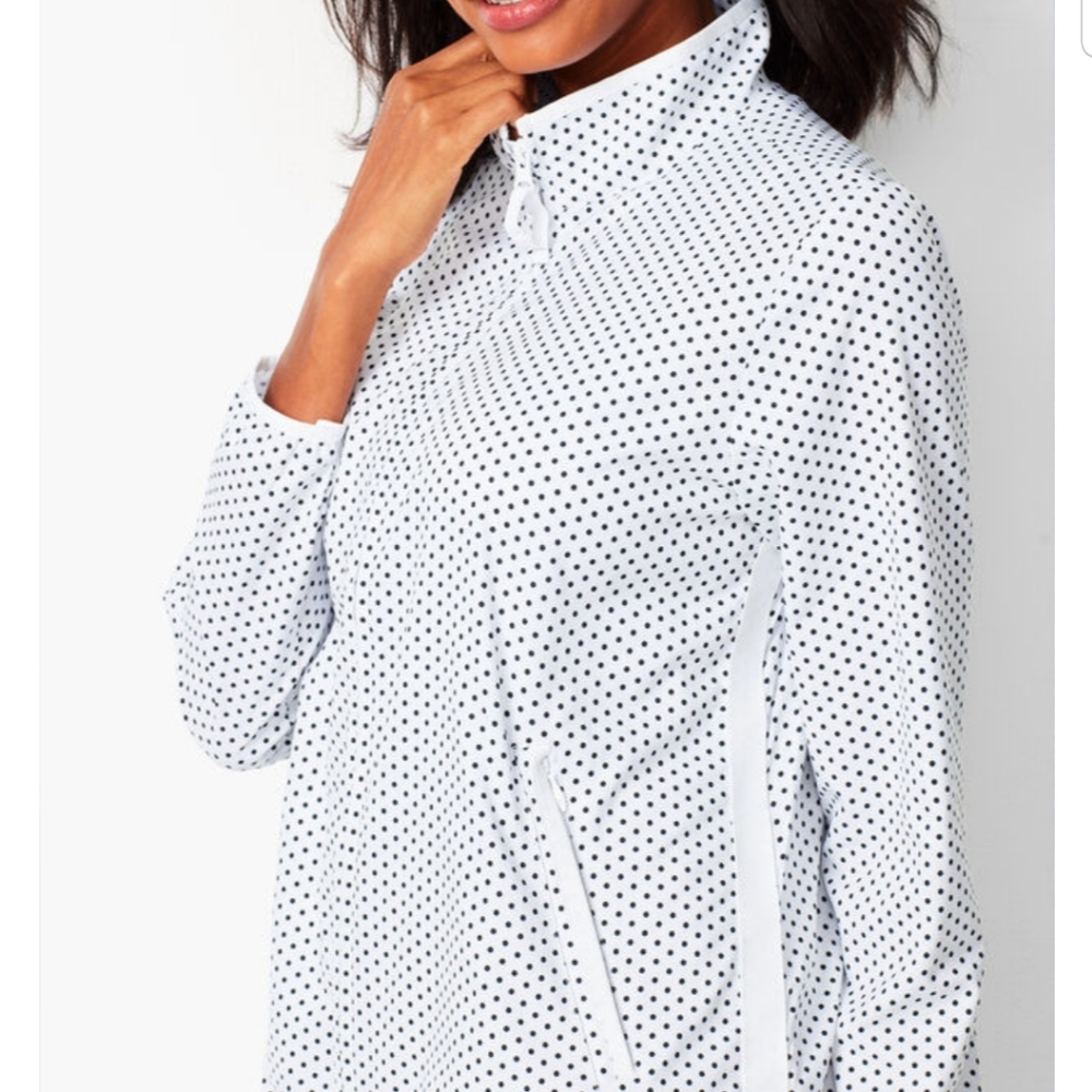 Talbots Polka Dot Lightweight Jacket - image 3